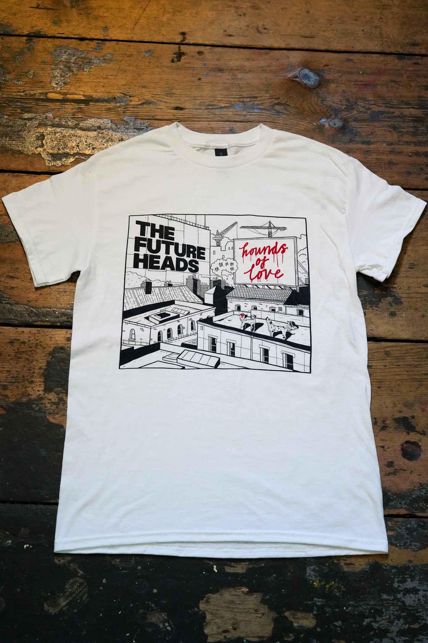 Hounds of Love white tee