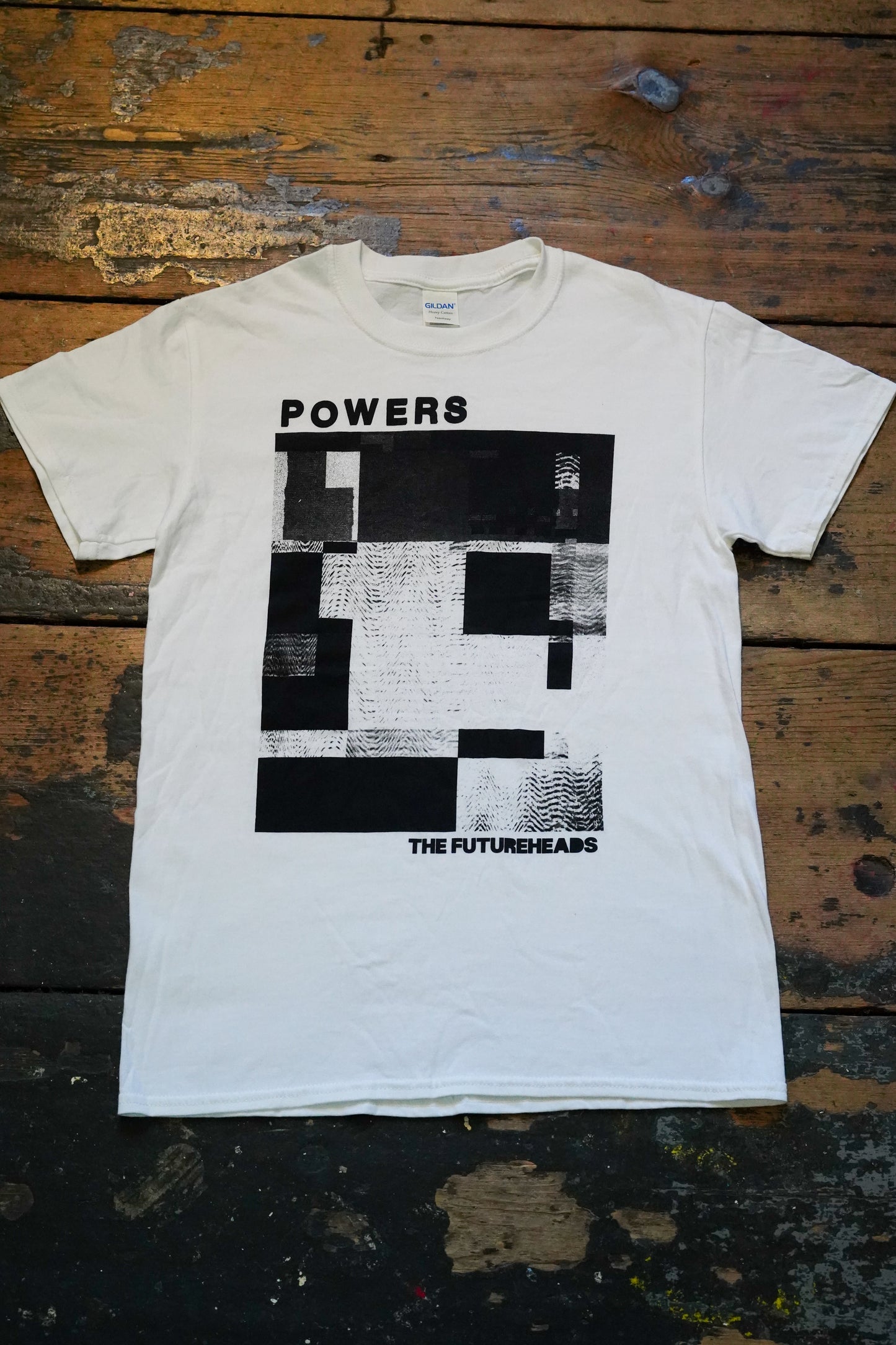 The Futureheads 'Powers' Black and White Tee
