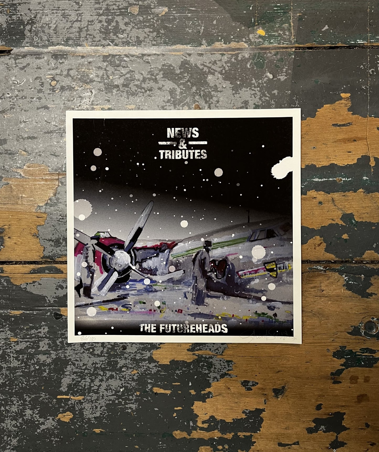 anniversary limited edition print - Stuart Semple ‘News & Tributes’