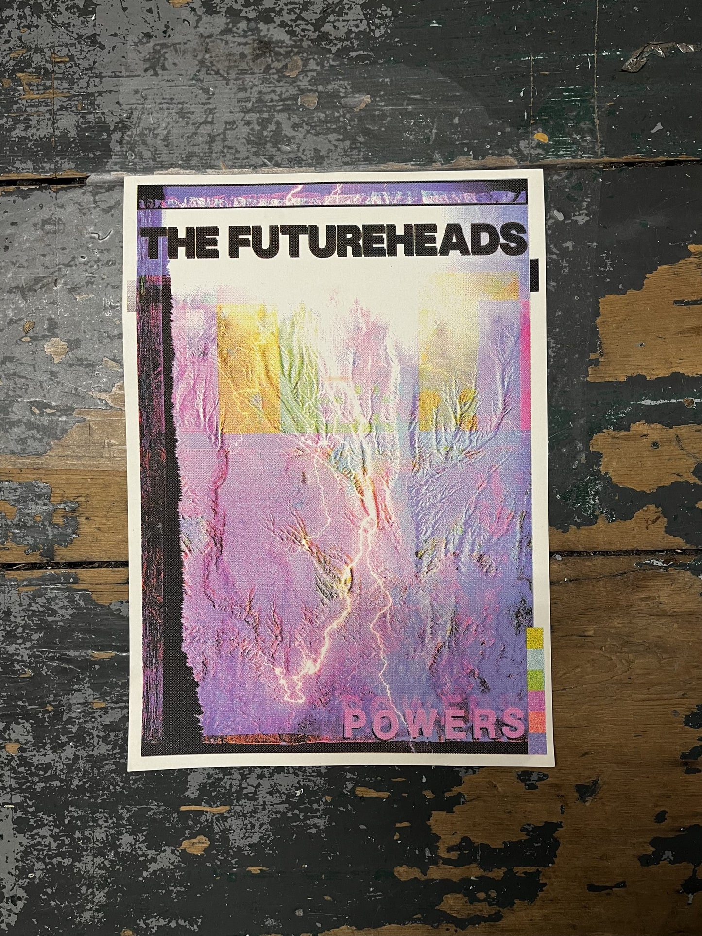 The Futureheads 'Powers' Print