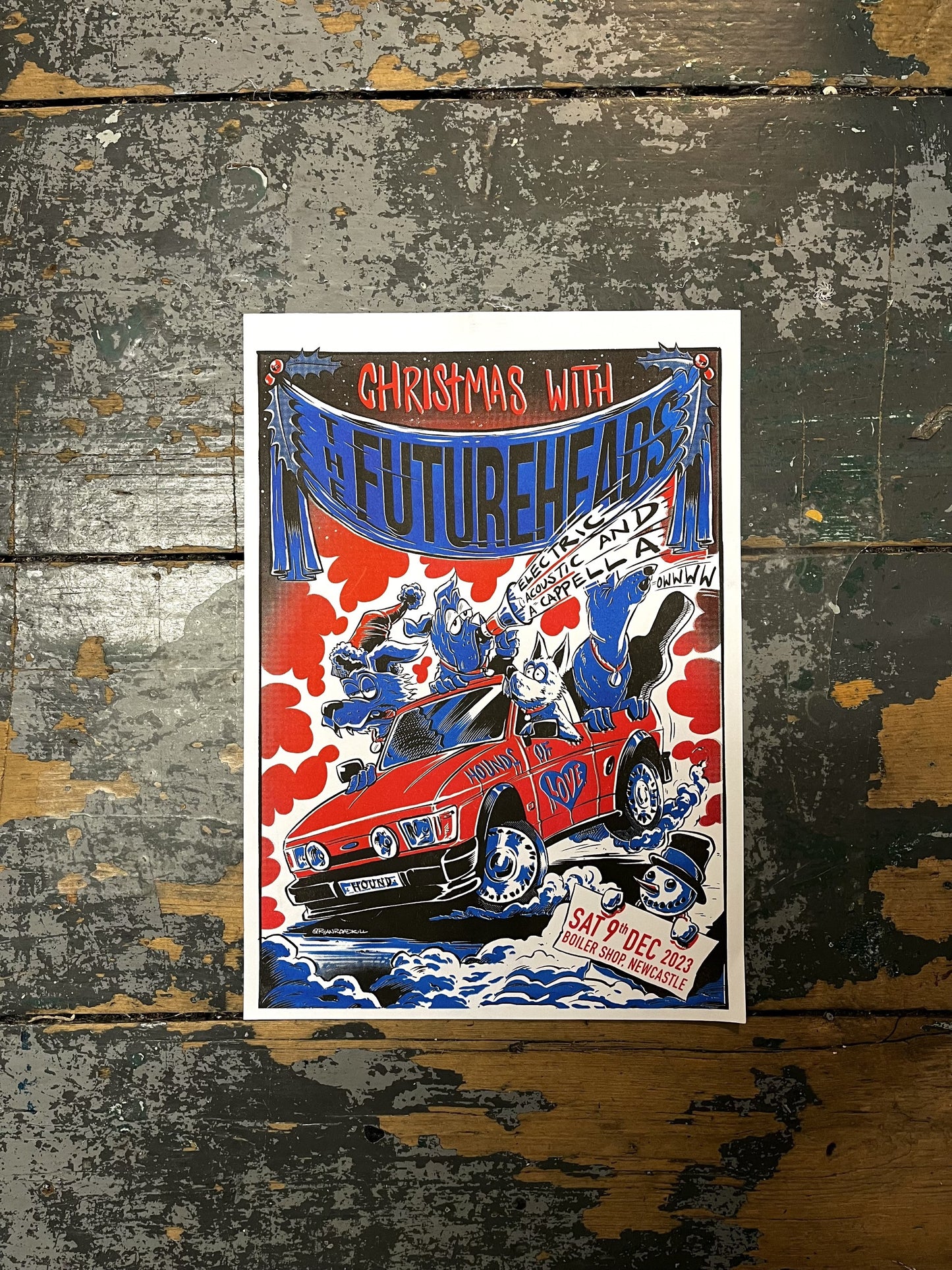 Christmas With The Futureheads Print